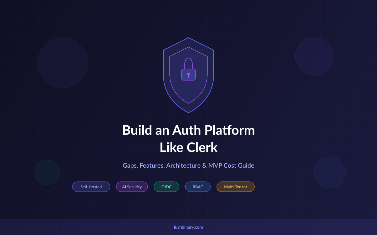 Build an Auth Platform Like Clerk: Features & Costs | Lushbinary